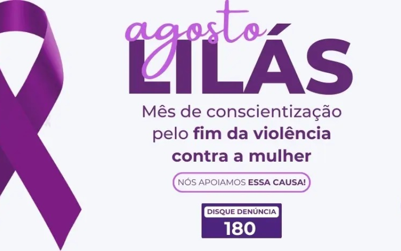 Agosto Lilás